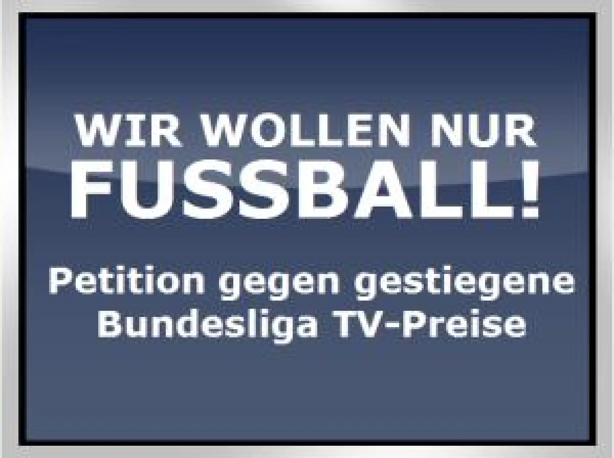 Der Banner der Online-Petition 