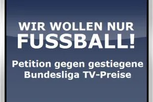 Sandkastenliga unterstützt Protest gegen gestiegene Bundesliga TV-Preise Bild: Sandkastenliga unterstützt Protest gegen gestiegene Bundesliga TV-Preise
