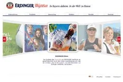 Bild: Neuer Webauftritt von ERDINGER Weißbräu