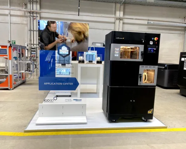Bild: IGO3D eröffnet neues Application Center in Kooperation mit dem WZL der RWTH Aachen