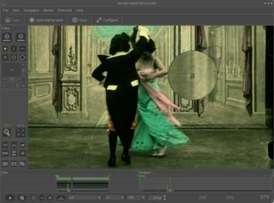 Bild: M.I.R.: Film Retouching Tool mit Click & Fix