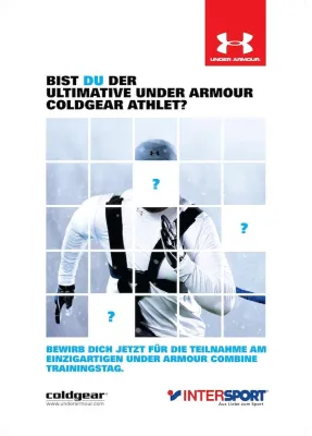 Bild: Trainieren wie die Profis: Under Armour startet mit Intersport ‚ColdGear Combine Training’ in Deutschland
