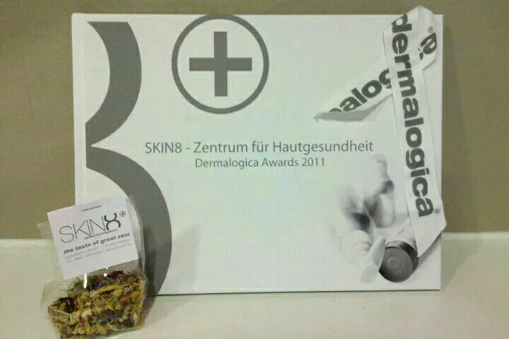 Bild: SKIN8 für den Dermalogica Award nominiert, der im mondänen Hotel Adlon verliehen wird.