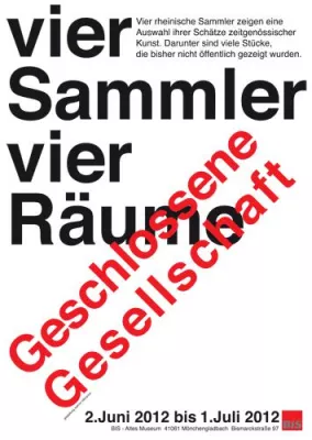Bild: „Geschlossene Gesellschaft“ Vier Sammler, vier Räume – Ausstellung im BIS