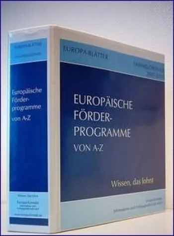 „Box und Brief“ - Wegweiser zu europäischen Förderprogrammen Bild: „Box und Brief“ - Wegweiser zu europäischen Förderprogrammen