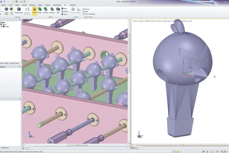 Bild: 3D-Printing: Mit SpaceClaim CAD-Daten auf den 3D-Druck vorbereiten