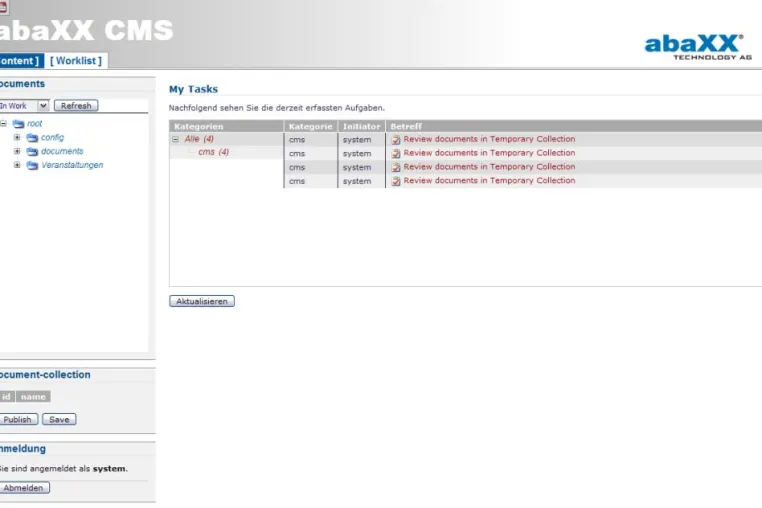Bild: Portal und Web Content Management − endlich aus einem Guss