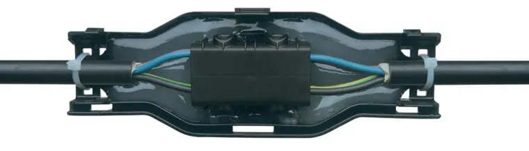 Bild: Gelmuffen - perfekte Verbindung unter der Erde