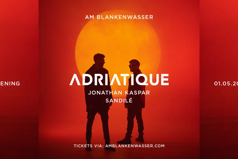 Bild: Am Blankenwasser Opening 2023  Das Schweizer Ausnahme-Duo Adriatique zu Gast in Neuss
