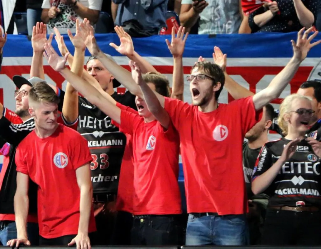 (Foto: HJKrieg, hl-studios, Erlangen): Am Ende musste sich der HC den Löwen geschlagen geben
