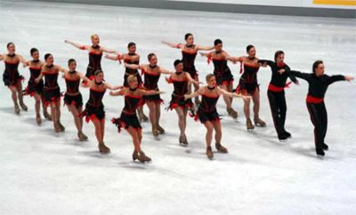 Kür Team Berlin 1 - Deutsche Meisterschaft 2007 in Oberstdorf