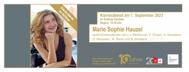 Bild: Virtuos und einfühlsam - Ein Klavierabend mit Marie Sophie Hauzel