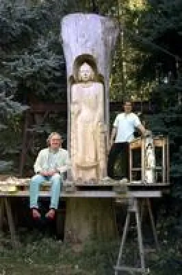 Bild: „Friedens Buddha Bamiyan“ für seine Heiligkeit den XIV. Dalai Lama