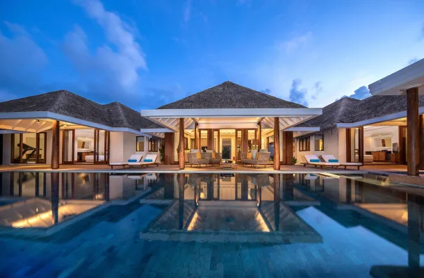 Bild: Mehr Privatsphäre im Anantara Kihavah Maldives Villas