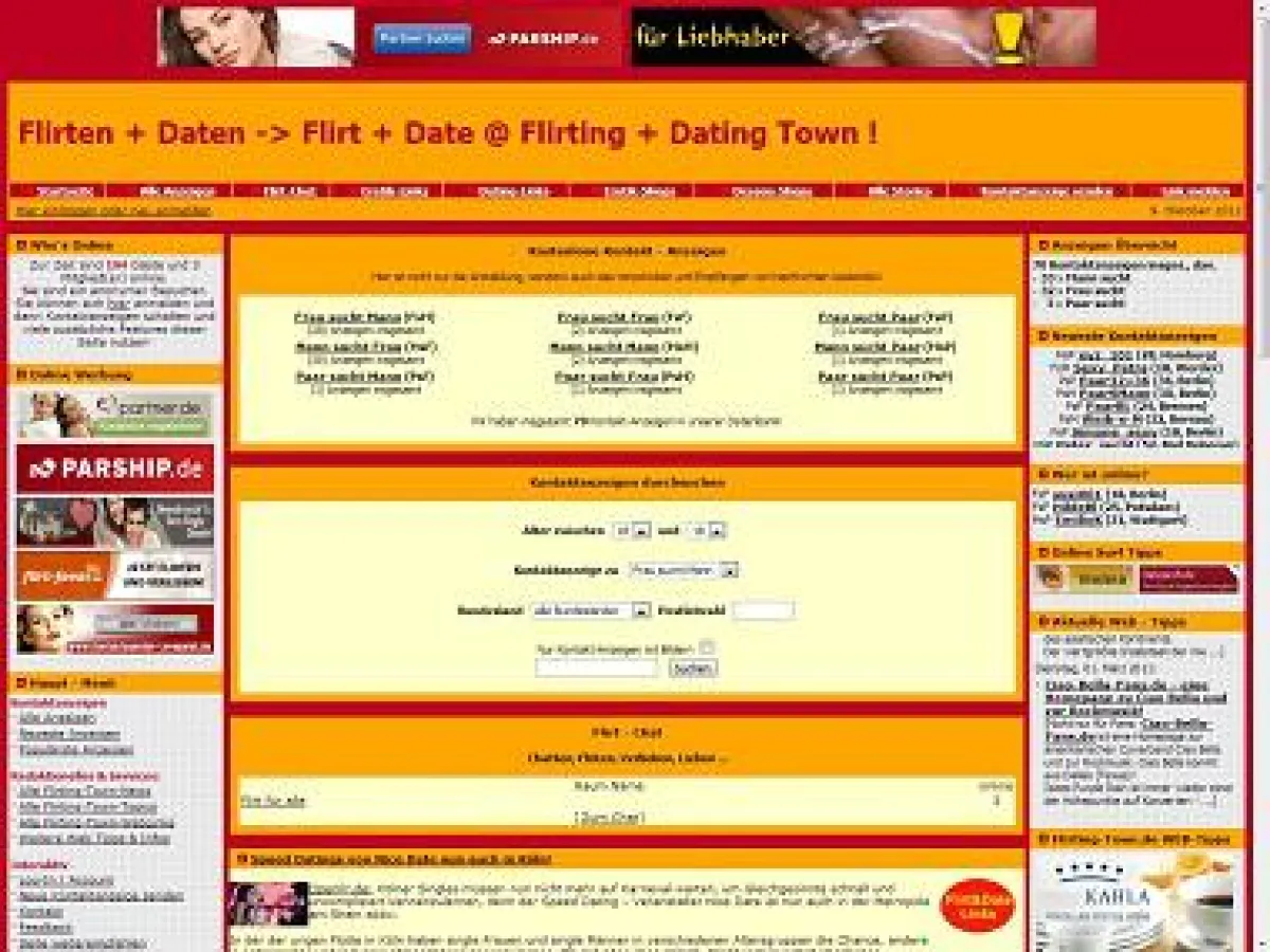 Flirting-Date.de  Screenshot