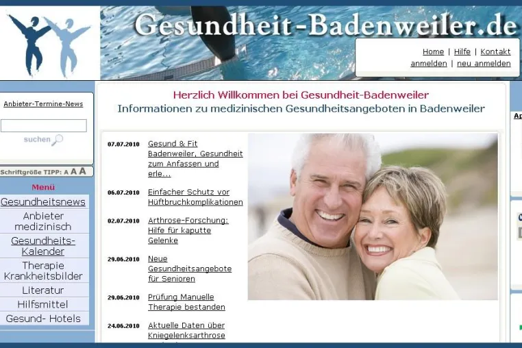 Bild: Gesundheit-Badenweiler.de online