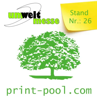 Bild: PRINT POOL auf der Umweltmesse „Energie, Bauen & Wohnen“ in Worms