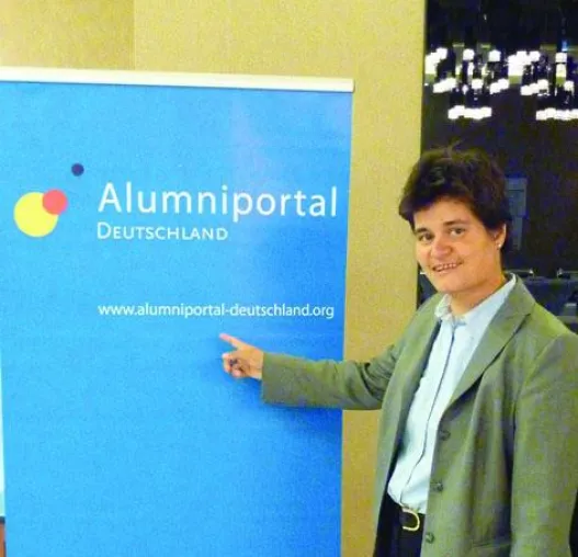 Ilka Hoepner als Expertin für Alumni-Management auf ersten Alumni-Konferenz nach Ulaanbaatar eingeladen Bild: Ilka Hoepner als Expertin für Alumni-Management auf ersten Alumni-Konferenz nach Ulaanbaatar eingeladen