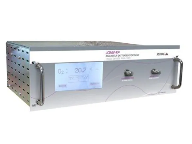 Bild: Sauerstoffanalyse 'Made in France'