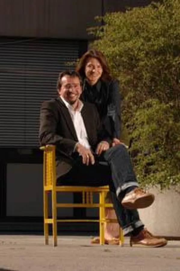 Seit 10 Jahren an der ?Upper-eastside?: Kai Schmid (l.) und Sabine Messner (r.)