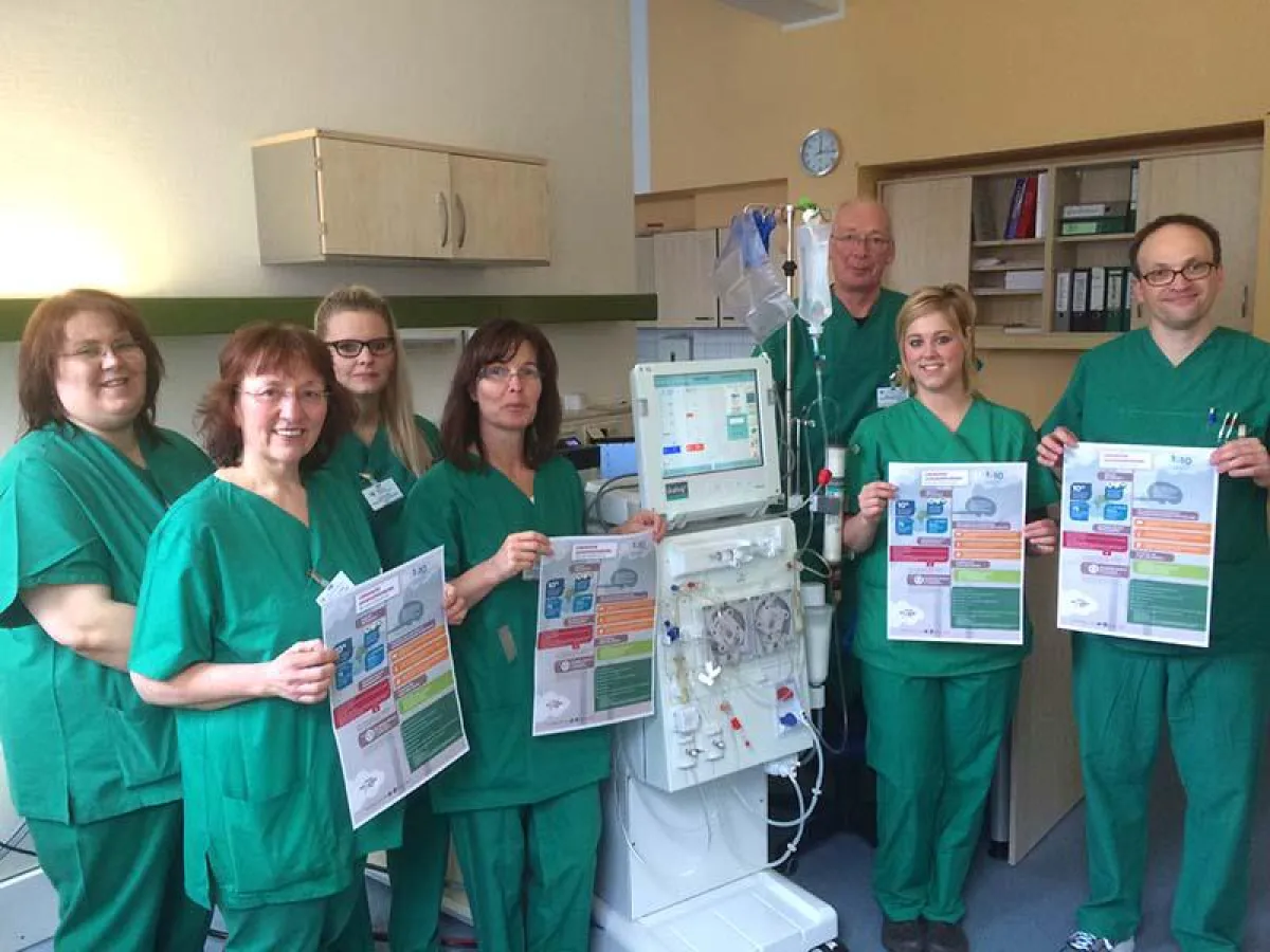 Das Team des St. Martinus-Hospitals freut sich auf zahlreiche Besucher zum Weltnierentag