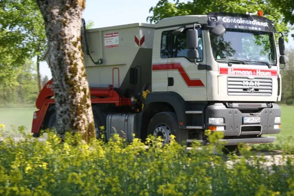 Bild: containerdienst-entsorgung.de ist die neue Webseite der Birmann + Haum Containervermietung GmbH