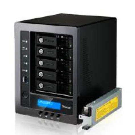 Bild: Das ausgezeichnete N5810PRO NAS mit eingebauter Mini-USV nun weltweit erhältlich