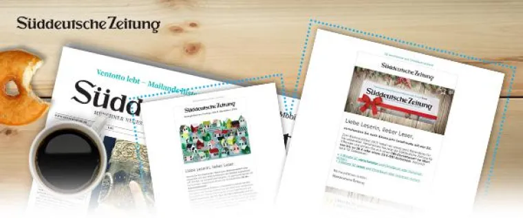 Bild: Süddeutsche Zeitung setzt im E-Mail-Marketing auf die Tripicchio AG