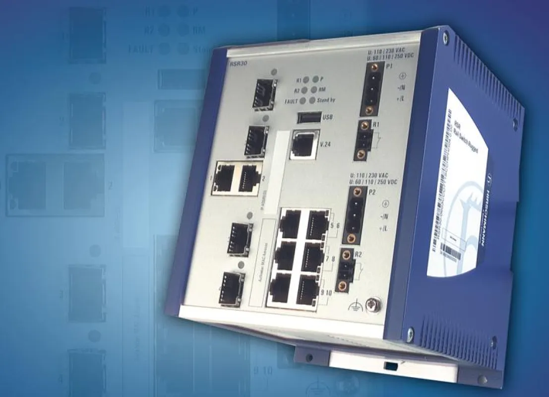 Rugged Fast/Gigabit Ethernet-Switch RSR