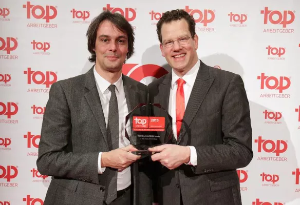 FRITZ & MACZIOL group auch 2013 als „TOP Arbeitgeber Deutschland“ ausgezeichnet Bild: FRITZ & MACZIOL group auch 2013 als „TOP Arbeitgeber Deutschland“ ausgezeichnet
