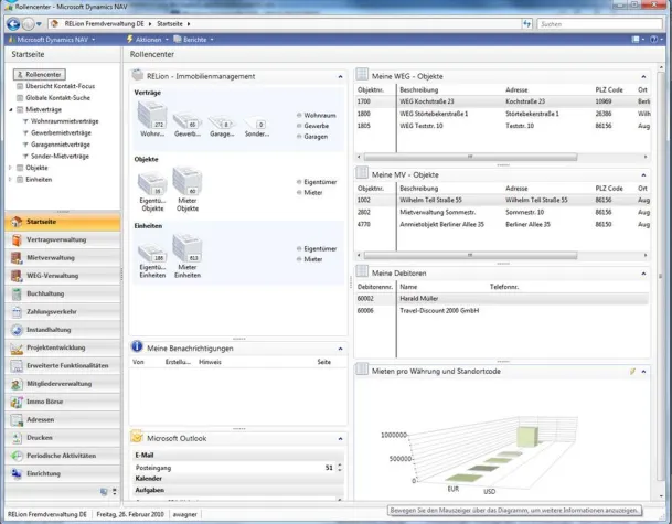 Bild: RELion 6 - Die Software für die Immobilienverwaltung