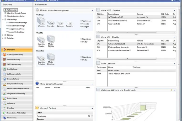 RELion 6 - Die Software für die Immobilienverwaltung Bild: RELion 6 - Die Software für die Immobilienverwaltung