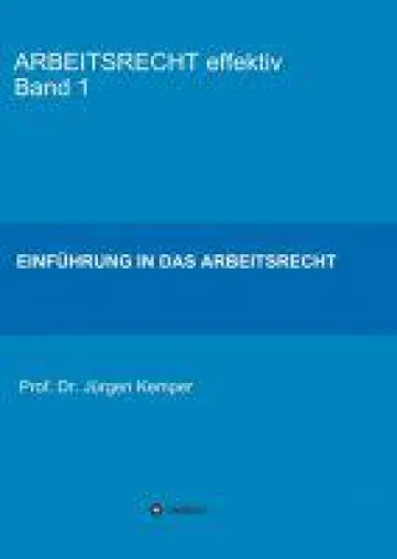 Bild: ARBEITSRECHT effektiv Band 1 - einfach verständliche Einführung in das Arbeitsrecht