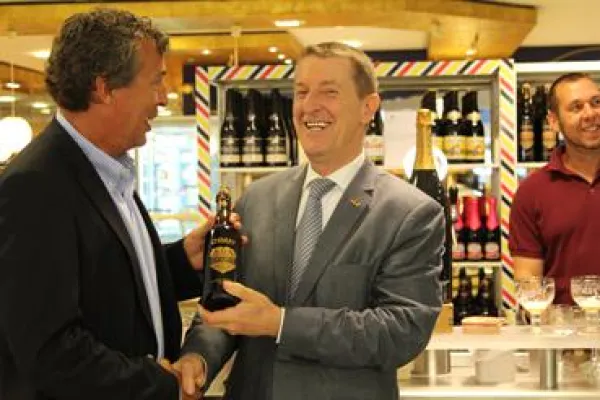 Bild: Belgische Spezialbiere im KaDeWe