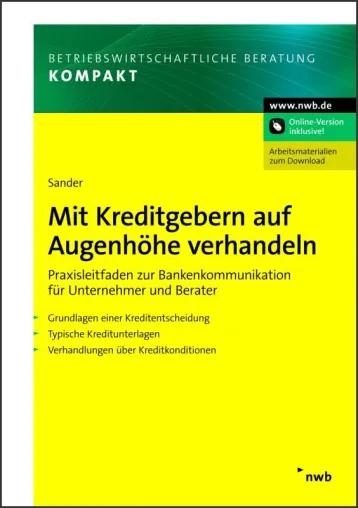 Banken verstehen - erfolgreich verhandeln Bild: Banken verstehen - erfolgreich verhandeln