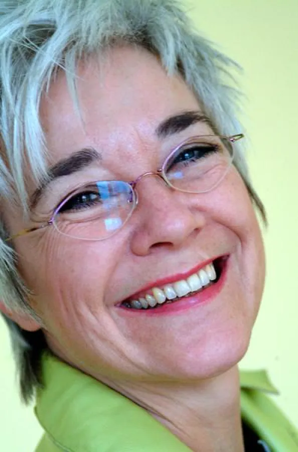 Zukunftsforscherin Jeanette Huber spricht beim 1. Ulmer Trendtag.