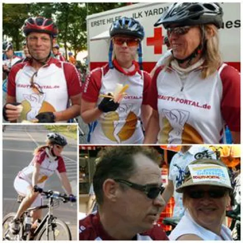Bild: Cyclassics 2012: Team BEAUTY-PORTAL zeigte Teamgeist