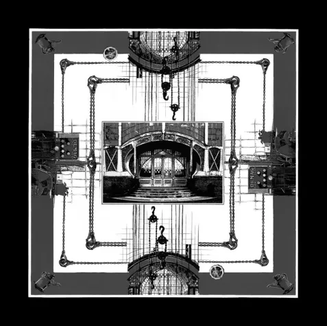 Bild: Seidencarré von Claudia Moeller nominiert beim Designpreis Deutschland