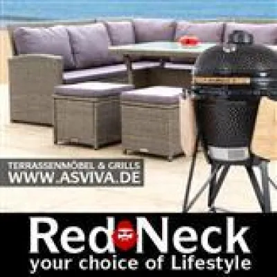 Bild: Neue RedNeck Gartenmöbel & Keramikgrills – Garten & Grill-Saison bei AsVIVA