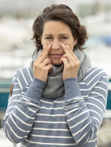 Erkältungsviren auf Abwegen Bild: Erkältungsviren auf Abwegen