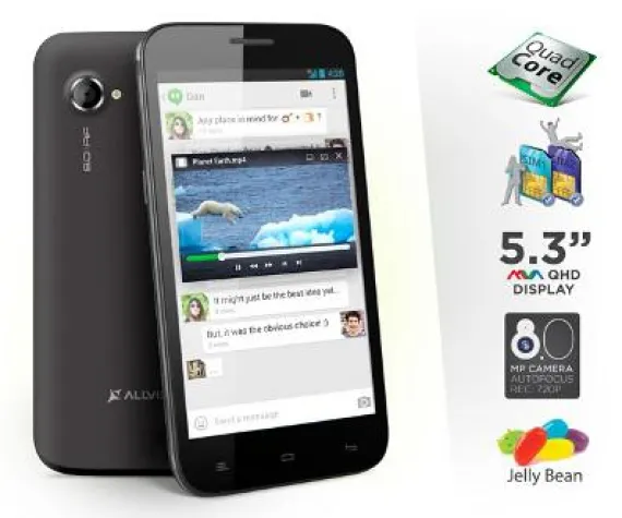 Bild: Allview bringt das Smartphone mit dem größten Bildschirm auf den Markt