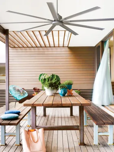 Deckenventilator RESORT mit 203 cm ein ganz Grosser Bild: Deckenventilator RESORT mit 203 cm ein ganz Grosser