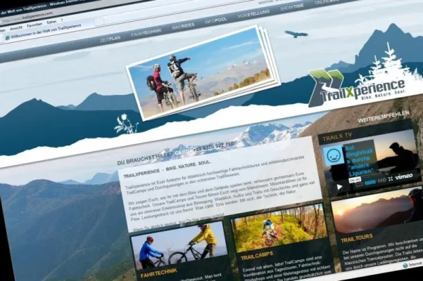 Bild: Für die rechte Gehirnhälfte: Neue TrailXperience-Website macht mit Bildern und Videos Lust auf Mountainbiken