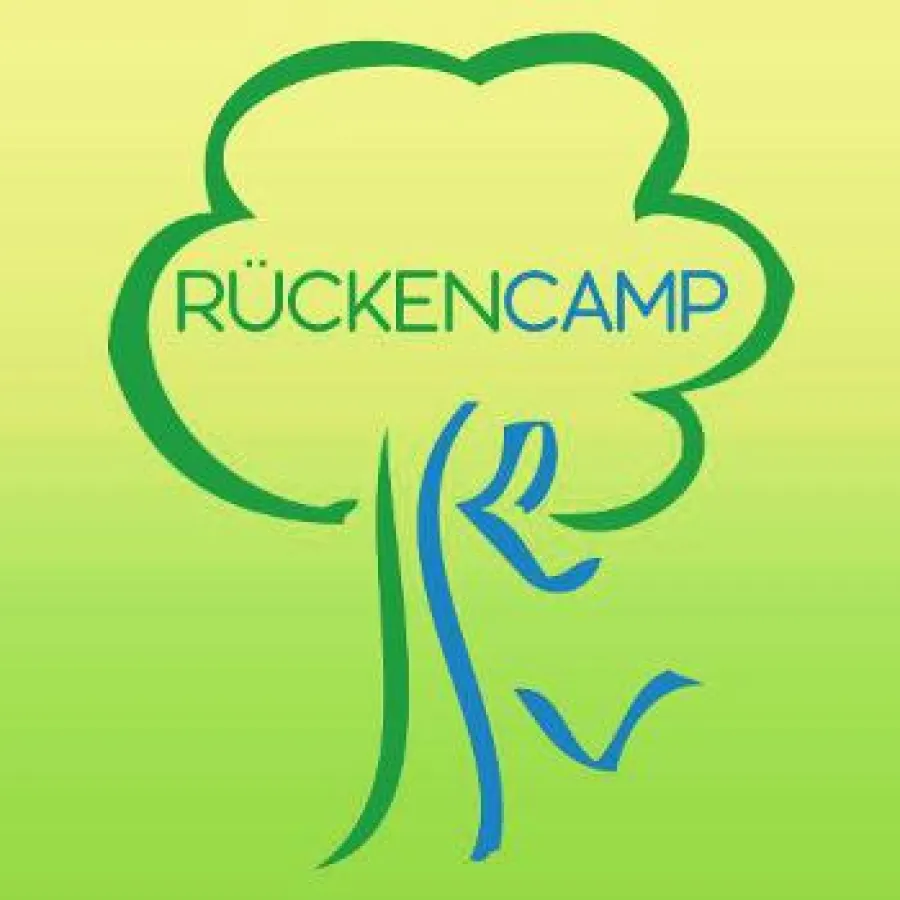 Firmenlogo vom Rückencamp