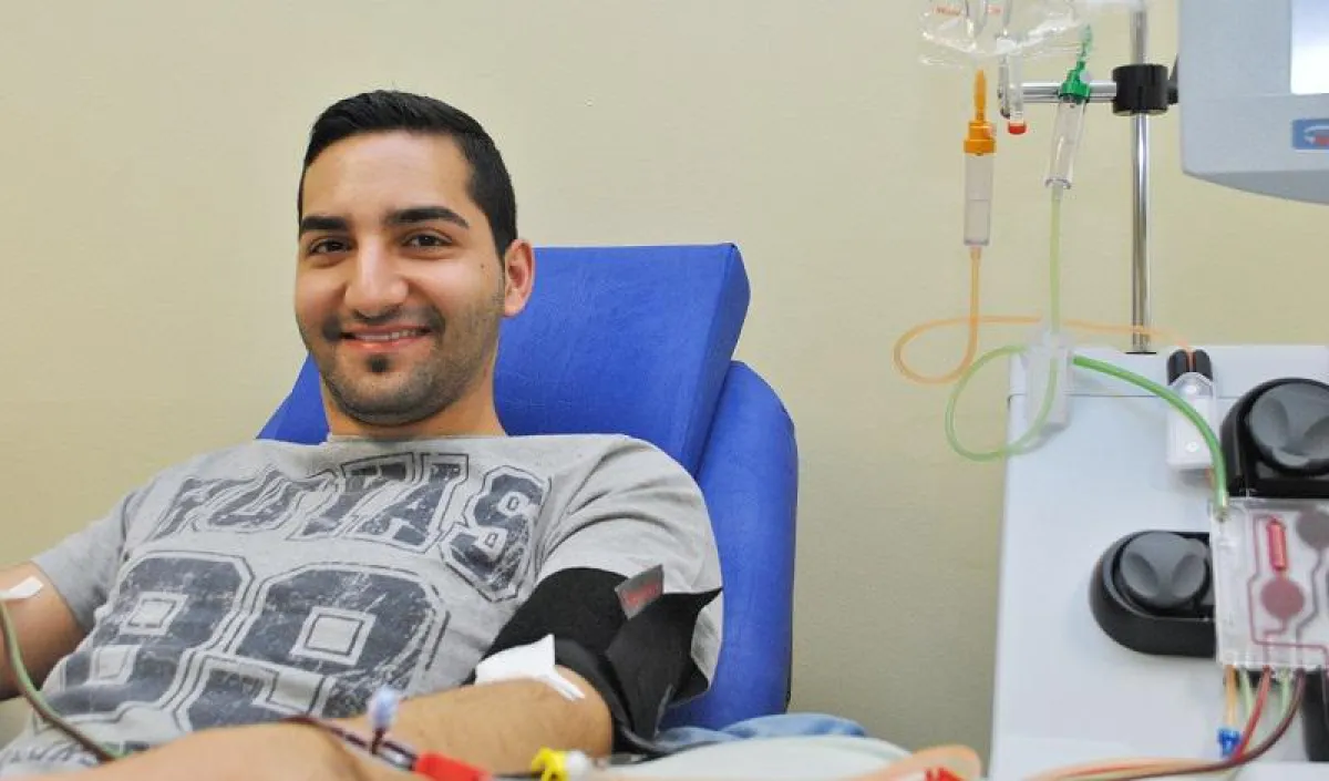 Semih Avsaroglu ist bei der Stefan-Morsch-Stiftung typisiert und hilft einem Leukämiepatienten