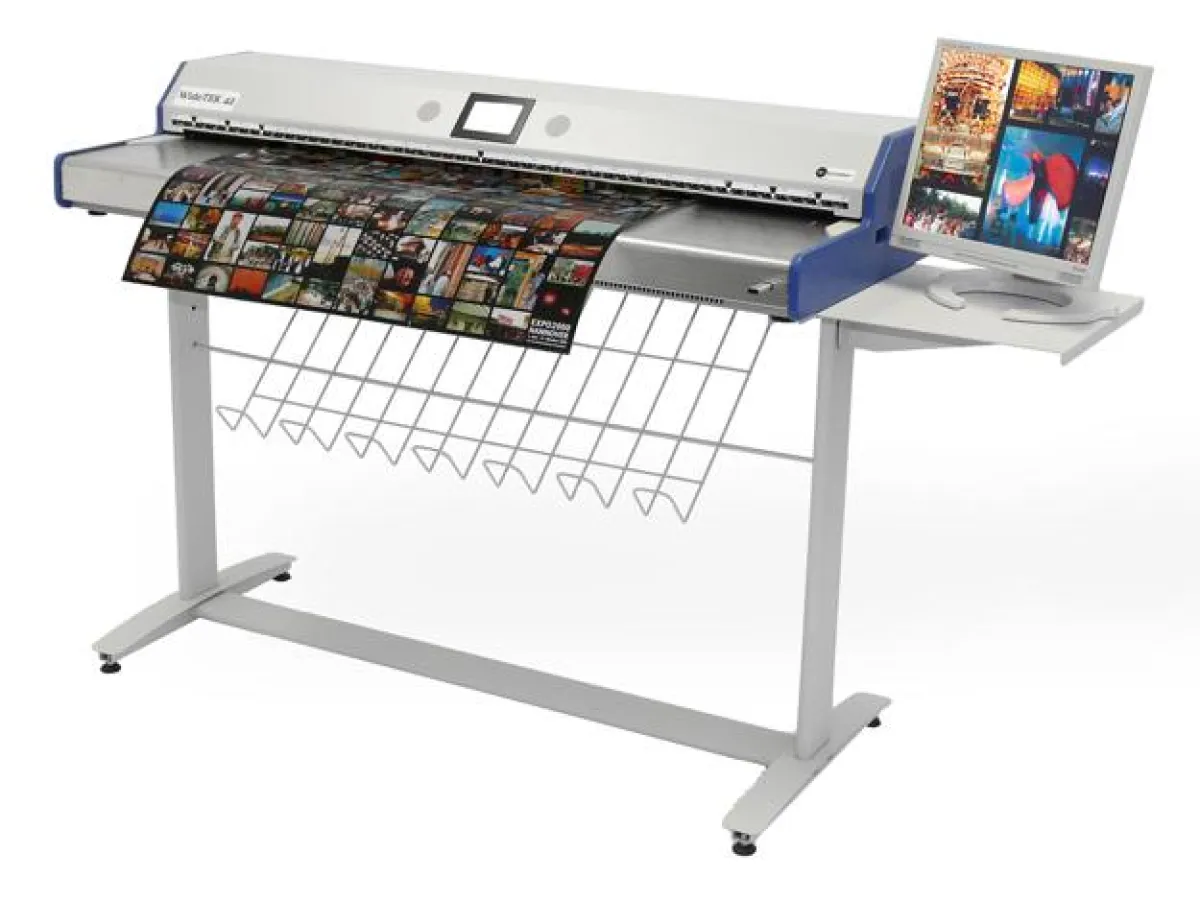 Ein Großformatscanner für farbige, transparente oder fragile Vorlagen