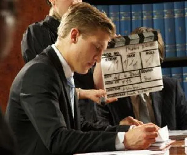 Bild: Die Filmschauspielschule Berlin bei den Tagen der Berufsausbildung