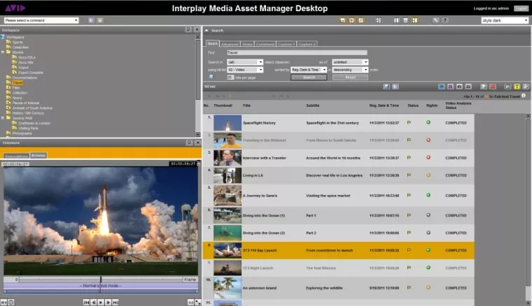 Bild: Avid stellt Interplay MAM 4 für unternehmensweites Medienmanagement vor