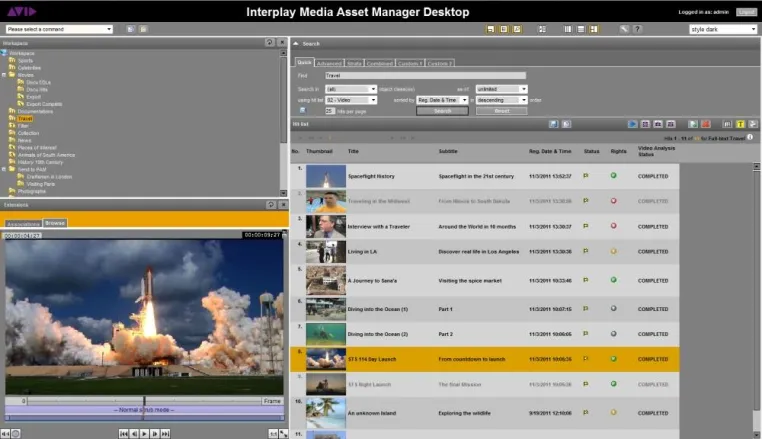 Bild: Avid stellt Interplay MAM 4 für unternehmensweites Medienmanagement vor
