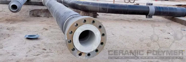 Bild: Innenbeschichtung von Pipelines für hochtemperiertes Rohöl (80°C)